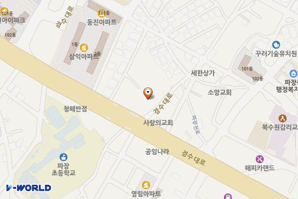 대영프라자 위치 지도 — 경기도 수원시 장안구 경수대로1082-7