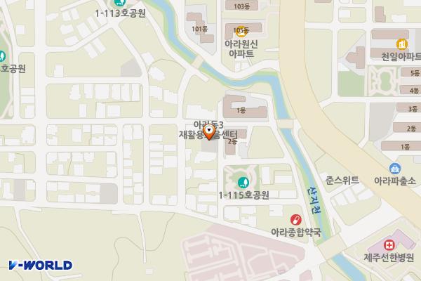 아라일동 6075-6 위치 지도 — 제주특별자치도 제주시 아라일동 6075-6