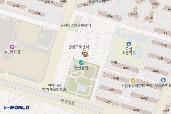 나그네 위치 지도 — 경기도 수원시 권선구 덕영대로1207번길 26-8(권선동)