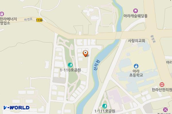 아라일동 6044-2 위치 지도 — 제주특별자치도 제주시 아라일동 6044-2