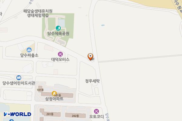 아가위 위치 지도 — 경기도 수원시 권선구 당진로 32번길65(당수동)