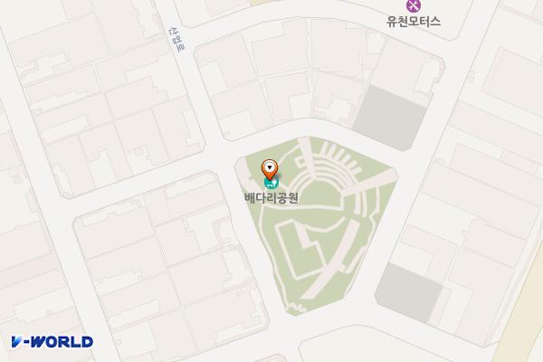 배다리 위치 지도 — 경기도 수원시 권선구 산업로156번길 171-33, 화장실 및 관리사무소 (고색동)