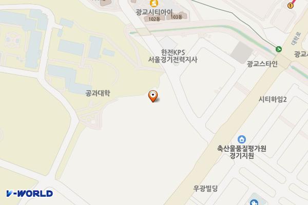 광교나보나스퀘어 위치 지도 — 경기도 수원시 영통구 대학3로 7