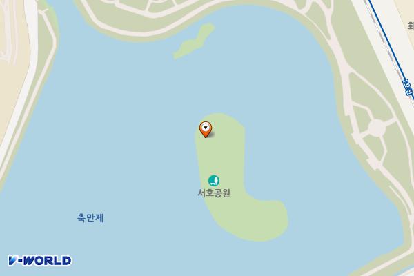 낙조 위치 지도 — 경기도 수원시 팔달구 화서동 436-1