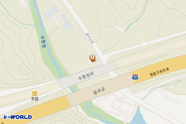 광교임시수련원 위치 지도 — 경기도 수원시 장안구 광교산로 337, 광교 임시 수련원 (하광교동)