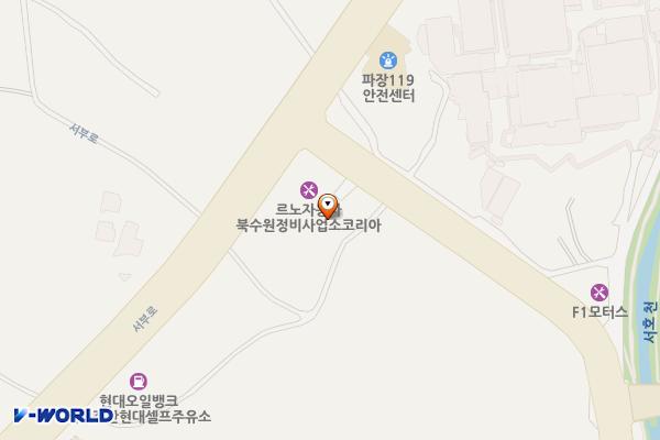세창빌딩 위치 지도 — 경기도 수원시 장안구 천천로 233(이목동)