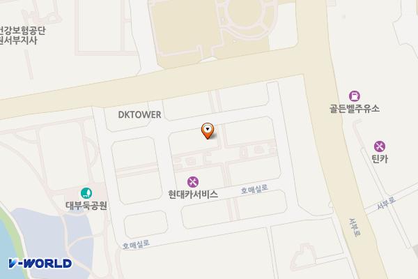 에코스테이 위치 지도 — 경기도 수원시 권선구 호매실로 21-51