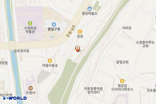 봉화대 위치 지도 — 경기도 수원시 팔달구 창룡대로104번길158(남수동)