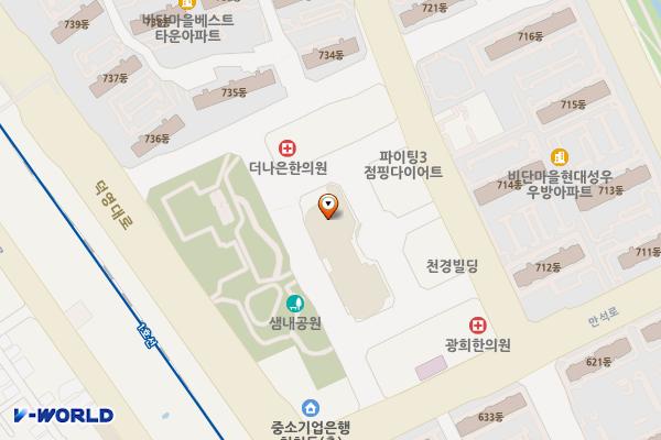 롯데마트 천천점 위치 지도 — 경기도 수원시 장안구 만석로19번길 25-10(천천점)