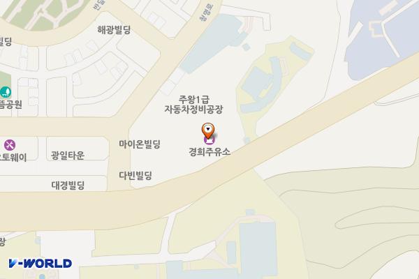 경희주유소 위치 지도 — 경기도 수원시 영통구 덕영대로 1729(영통동)