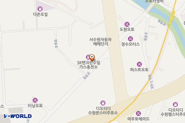 수일가스충전소 위치 지도 — 경기도 수원시 권선구 평동로 31, 수일가스충전소 (고색동)