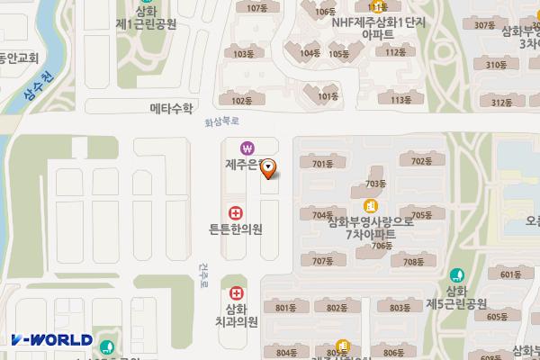 건주로3길 19, 11 위치 지도 — 제주특별자치도 제주시 건주로3길 19
