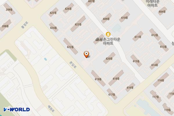 미래어린이공원 위치 지도 — 경기도 성남시 분당구 서현2동 309