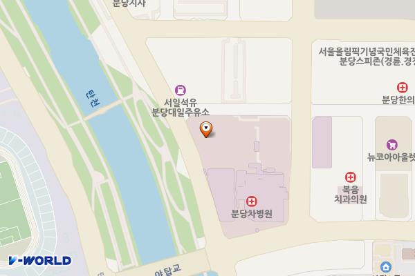 분당구보건소 위치 지도 — 경기도 성남시 분당구 양현로 306 (야탑동)