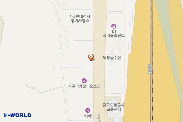남선석유(주)구도일주유소 톨게이트 위치 지도 — 경기도 성남시 분당구 대왕판교로 263 (궁내동)