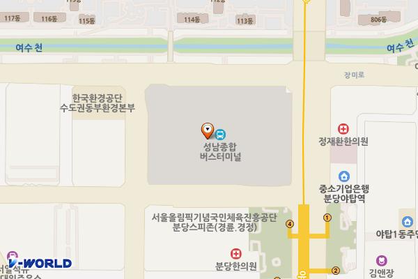 테마폴리스 홈플러스 야탑점 위치 지도 — 경기도 성남시 분당구 성남대로 925번길 16 (야탑동)