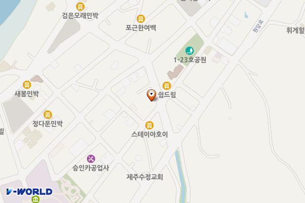 삼양일동 1646-22 위치 지도 — 제주특별자치도 제주시 삼양일동 1646-22