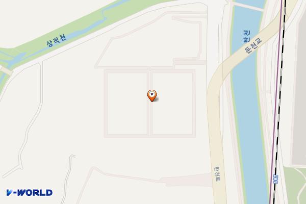 배뫼산축구장 위치 지도 — 경기도 성남시 수정구 둔전동 225-2