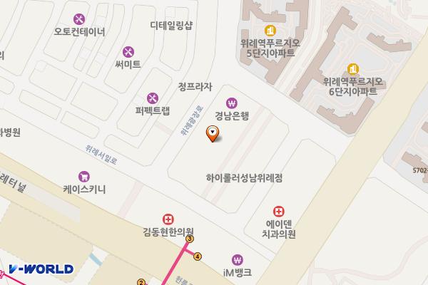 남위례역KCC웰츠타워 위치 지도 — 경기도 성남시 수정구 위례광장로 21-9 (창곡동)