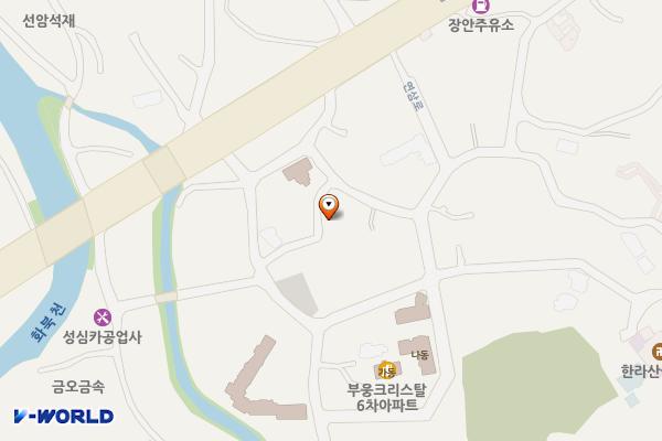 화북이동 3449-1 위치 지도 — 제주특별자치도 제주시 화북이동 3449-1