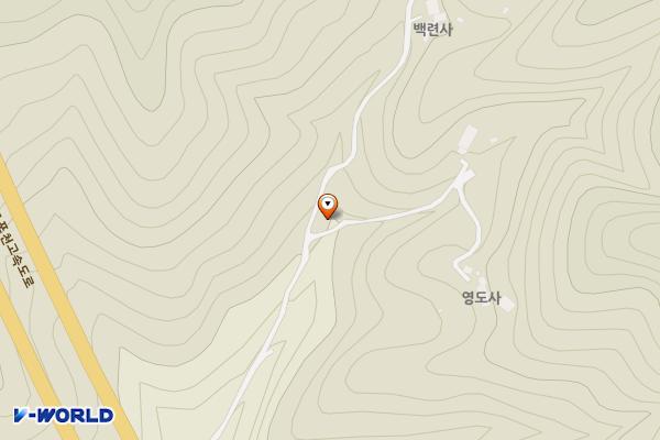 덕운사입구 간이화장실 위치 지도 — 경기도 성남시 중원구 은행2동 31