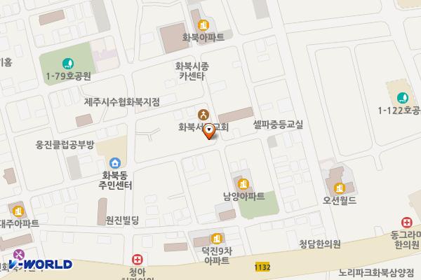 진남로8길 17 위치 지도 — 제주특별자치도 제주시 진남로8길 17
