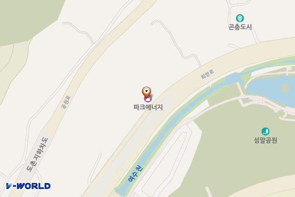 SK엔크린㈜섬마을주유소 위치 지도 — 경기도 성남시 중원구 희망로 87 (도촌동)