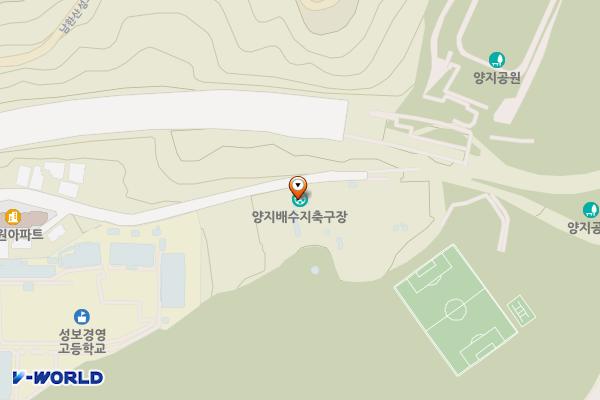 양지테니스장 위치 지도 — 경기도 성남시 수정구 수정로466번길 46, 성남시립테니스장 (양지동)
