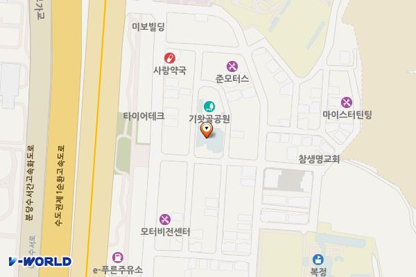 복정도서관 위치 지도 — 경기도 성남시 수정구 복정로 118번길 7 (복정동)