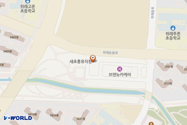 워니스파크 위치 지도 — 경기도 성남시 수정구 위례순환로 180 (창곡동)