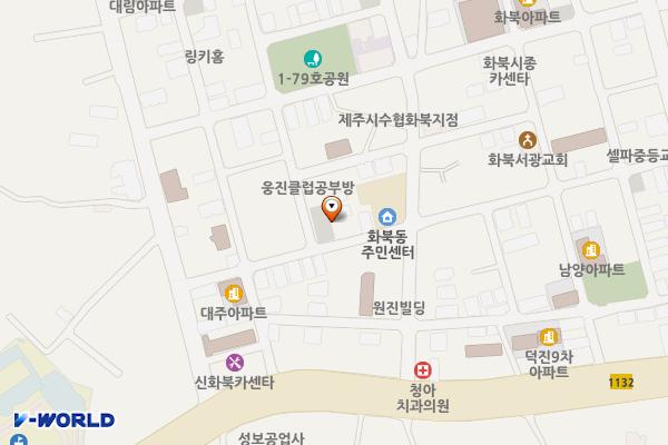 진동로3길 15, 진남로6길 17 위치 지도 — 제주특별자치도 제주시 진동로3길 15
