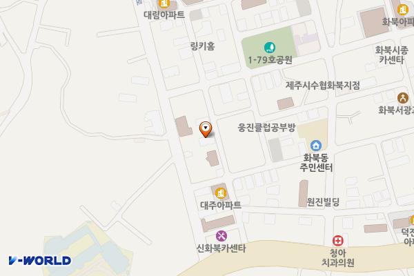 진남로2길 17, 진동로3길 5 위치 지도 — 제주특별자치도 제주시 진남로2길 17