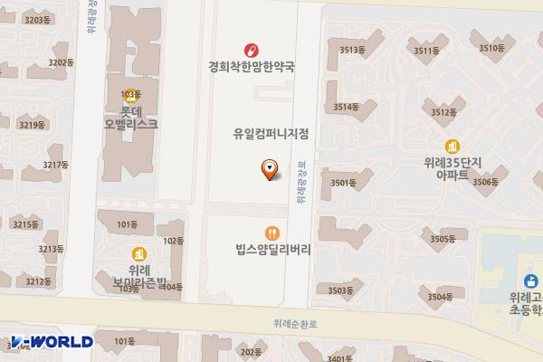 아이에스센트럴타워 위치 지도 — 경기도 성남시 수정구 위례광장로 320, 아이에스센트럴타워 (창곡동)