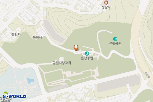 은행동다목적체육관 위치 지도 — 경기도 성남시 중원구 순환로 357 (은행동)