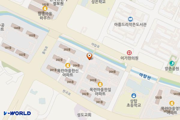 신일어린이공원 위치 지도 — 경기도 성남시 분당구 야탑3동 164