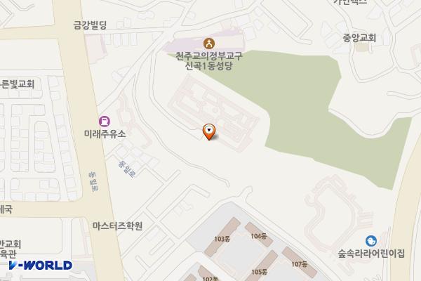 하늘마루(신곡배수지) 화장실 위치 지도 — 경기도 의정부시 동일로506번길 26-36 (신곡동)