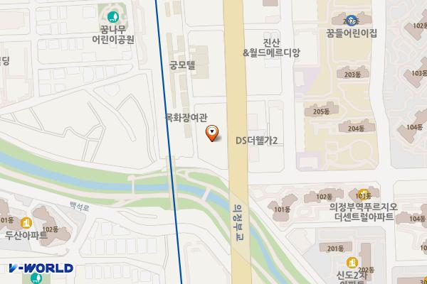 대성산업㈜ 의정부충전소 위치 지도 — 경기도 의정부시 평화로 433 (의정부동)