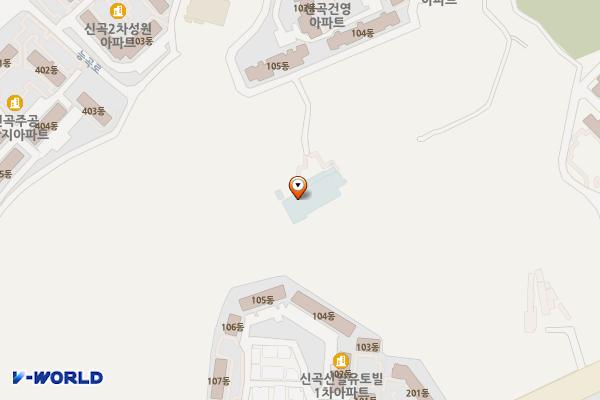 추동배드민턴장 위치 지도 — 경기도 의정부시 능곡로26번길 28-40 (신곡동, 추동배드민턴장)