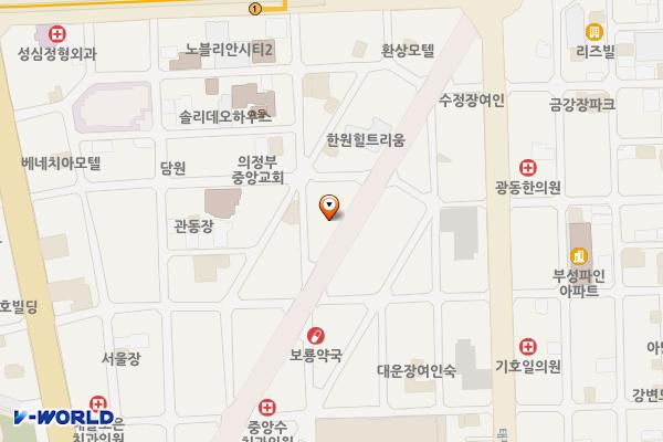 의정부농협 중앙지점 위치 지도 — 경기도 의정부시 행복로 37 (의정부동)