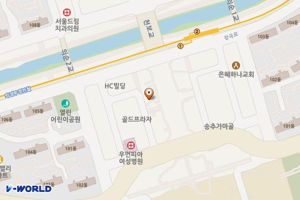 신곡동 제1공영주차장 위치 지도 — 경기도 의정부시 신곡동 762-4