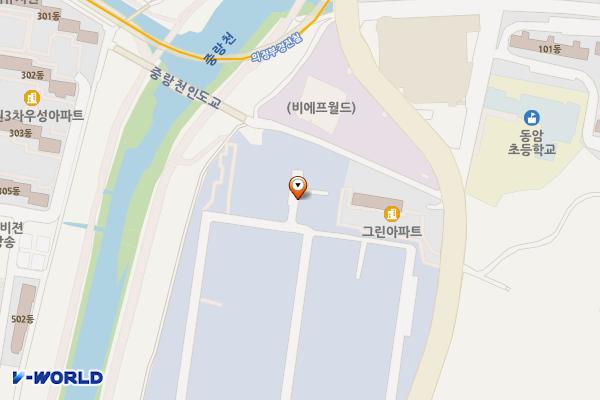 행복갤러리 공중화장실 위치 지도 — 경기도 의정부시 장곡로 147, 의정부자원회수시설 (장암동)