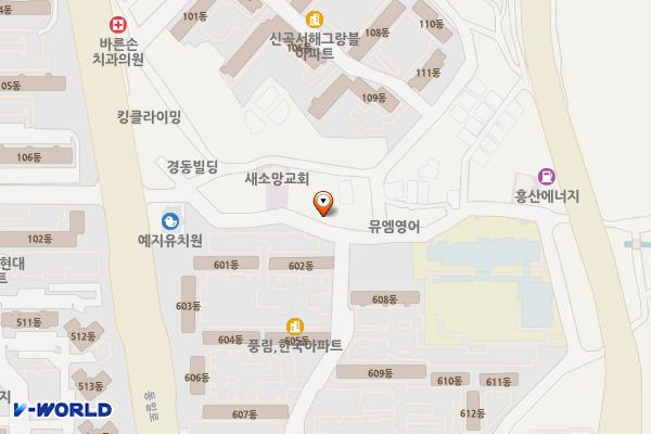 중앙빌딩 위치 지도 — 경기도 의정부시 동일로454번길 33 (신곡동)
