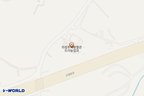 의정부시 도시농업기술과 본관 1층 위치 지도 — 경기도 의정부시 시민로416번길 113 (용현동, 의정부시도시농업과)