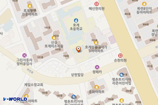 안양교도소 운동장 화장실 위치 지도 — 경기도 안양시 동안구 경수대로 504
