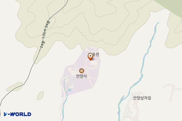 안양사 개방화장실 위치 지도 — 경기도 안양시 만안구 예술공원로131번길 103