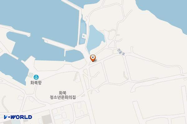 화북일동 1585 위치 지도 — 제주특별자치도 제주시 화북일동 1585