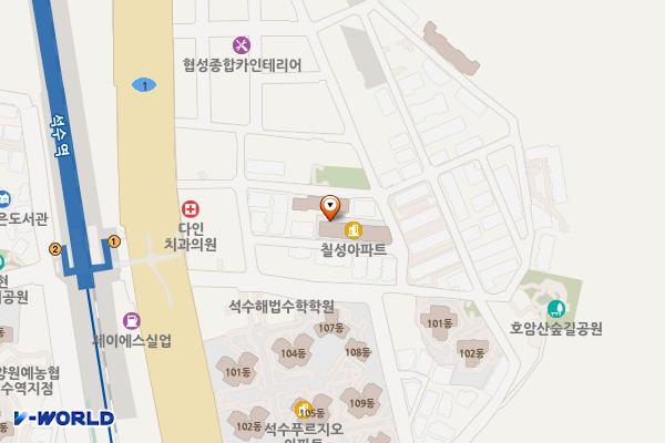 염불사입구 공중화장실 위치 지도 — 경기도 안양시 만안구 석수동 산17