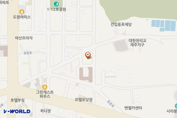 사라봉1길 42, 동문로 145-9 위치 지도 — 제주특별자치도 제주시 사라봉1길 42
