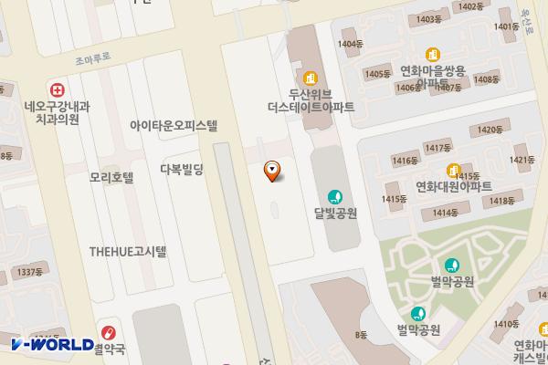 위브더스테이트9단지 위치 지도 — 경기도 부천시 원미구 신흥로 140(중동)