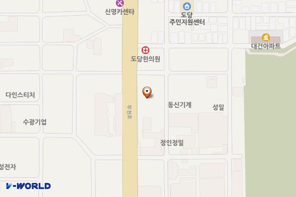 부천시장애인직업재활시설 위치 지도 — 경기도 부천시 원미구 부천로 342(도당동)